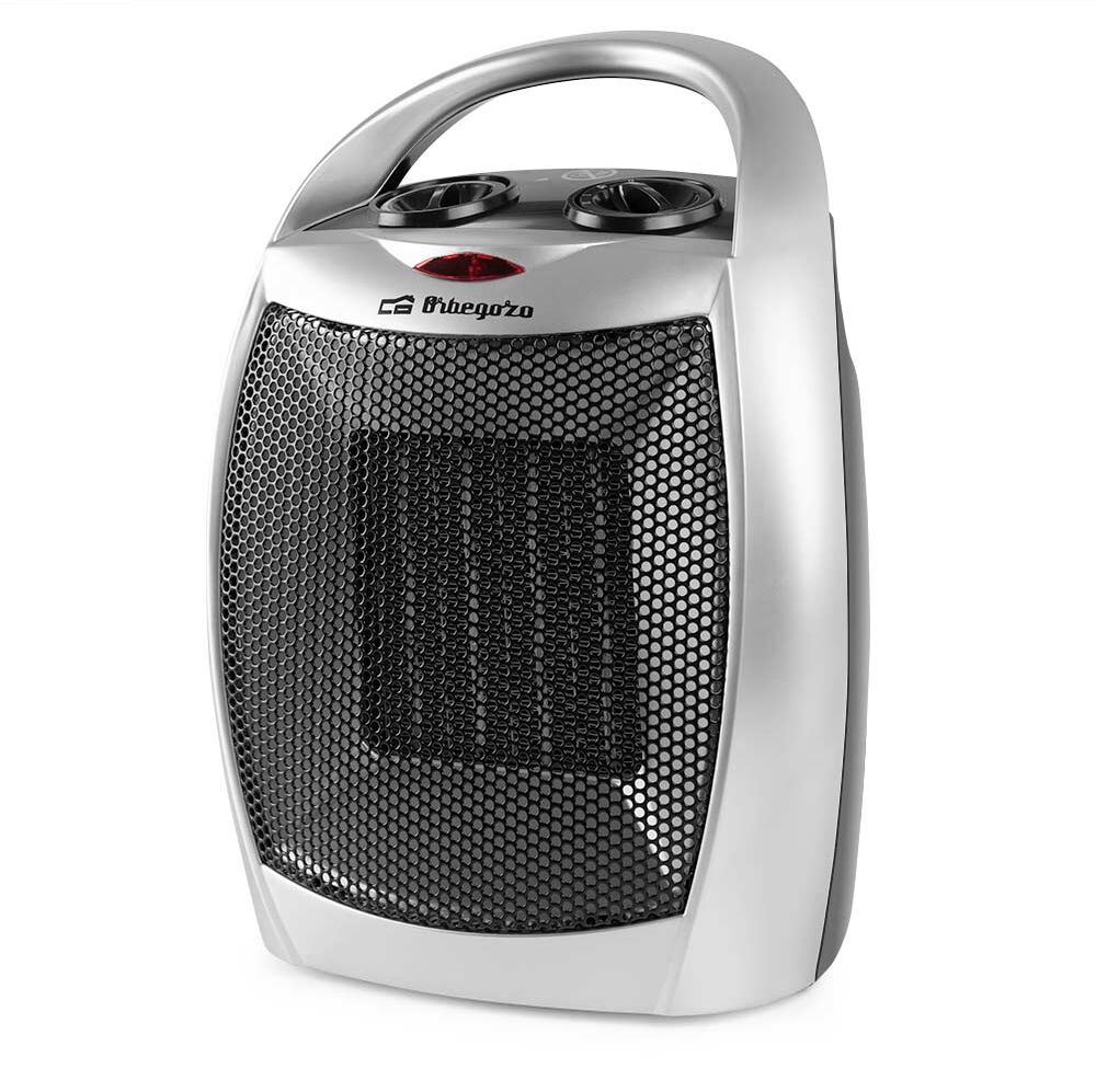 Orbegozo Calefactor ceramico CR 5016 1500 W. Gris / Negro