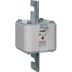 Hager LNH41250SM NH-Sicherungseinsatz NH4 gG 500V 1250A Mittekennmelder Grifflasche Spgs.-führend