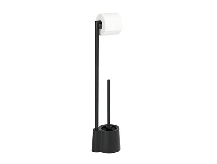 WENKO Stand WC-Garnitur, freistehend mit offenem WC-Bürstenhalter