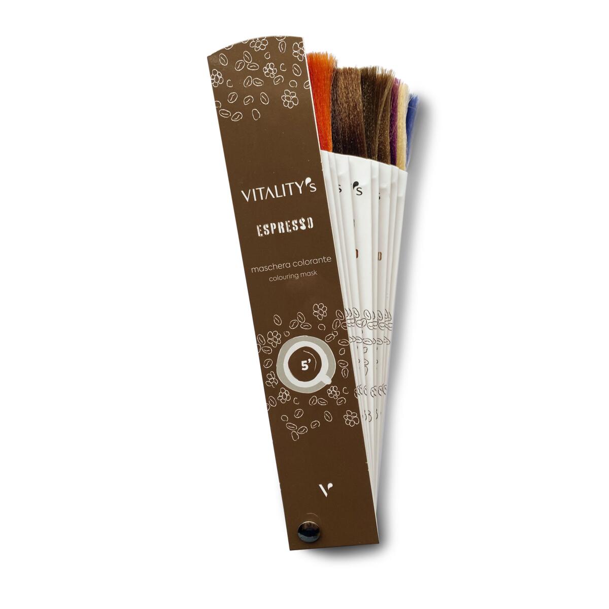 Farmen International Cosmetics Distribution s.p.a. Vitality's Espresso Farbfächer Farbkarte