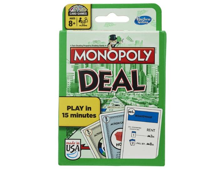 MONOPOLY DEAL JEU CARTES
