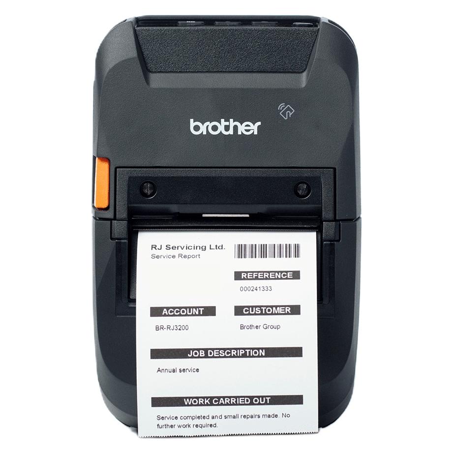 Brother 3INCH 203DPI MOBILE LABEL AND (Ethernet, USB 2.0) (RJ3255WBLZ1)