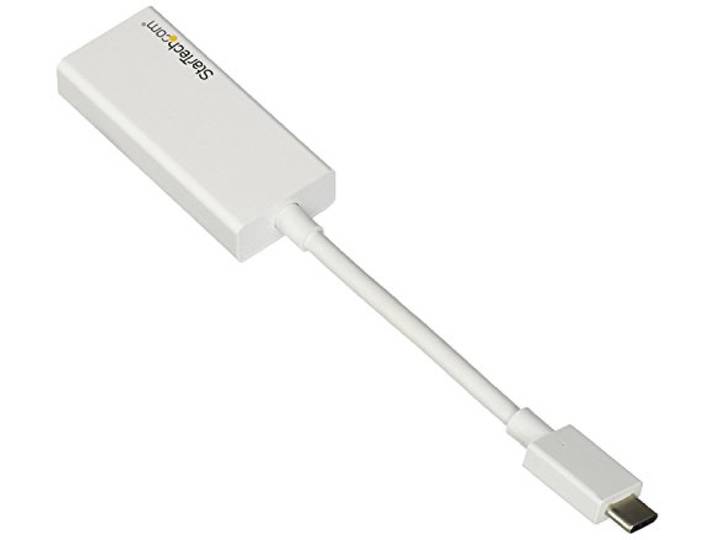 StarTech.com USB C naar HDMI Adapter - 4K 30Hz - USB 3.1 Type-C naar HDMI Adapter - USB-C naar HDMI Dongle - Monitor Adapter - Wit (CDP2HDW)
