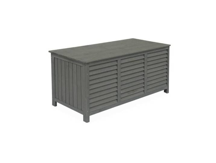 sweeek - Coffre de rangement bois de sapin 330L CASTILLE