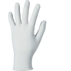 Nylon-Feinstrickhandschuhe "BASIC" weiß - 11 (XXL)