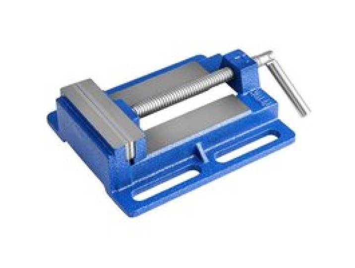 VEVOR Étau de Perceuse à Colonne, Largeur de Mâchoire 152,4 mm, Étau d'Établi de Perçage Portable en Fonte Robuste, avec Base Fendue, pour Travail du Bois, Perçage du Métal, Fraiseuses, Bricolage