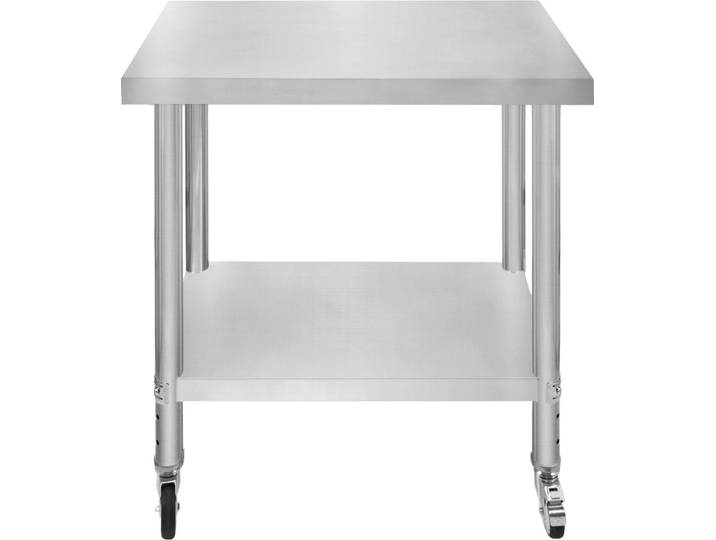 Werktafel - zilver - 86x76x45 cm - 160 kg draagvermogen