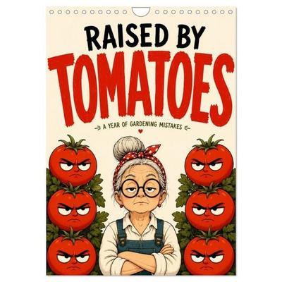 Raised by tomatoes a year of gardening mistakes (Wall Calendar 2027 DIN A4 portrait), CALVENDO 12 Month Wall Calendar