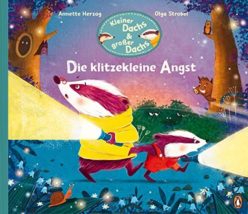 Annette Herzog - Kleiner Dachs & großer Dachs - Die klitzekleine Angst: Ein Bilderbuch über Mut für Kinder ab 3 (Die Kleiner-Dachs-und-großer-Dachs-Reihe, Band 2) - Preis vom 30.09.2026 09:01:18 h
