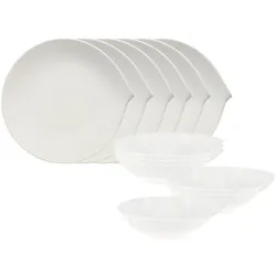 Villeroy & Boch, Geschirrset, Flow Tafelservice (12 Stk.)