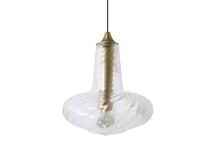 Suspension métal carafe bronze D30cm