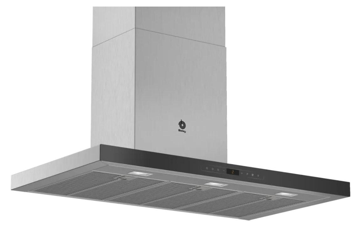 Balay 3BC998HNC, 843 m³/h, Abluft/Umluft, A, A, B, 55 dB