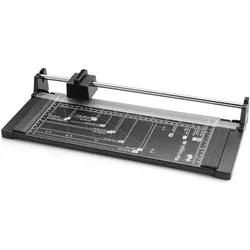 Kaiser Fototechnik Sicherheits-Schneidemaschine, 32 cm (5 Blätter), Schneidemaschine, Schwarz