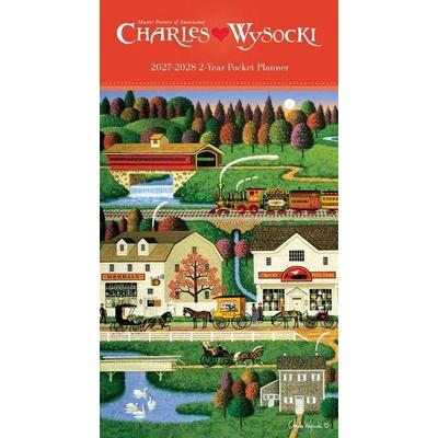 Charles Wysocki Americana 2027-2028 2-Year Pocket Planner
