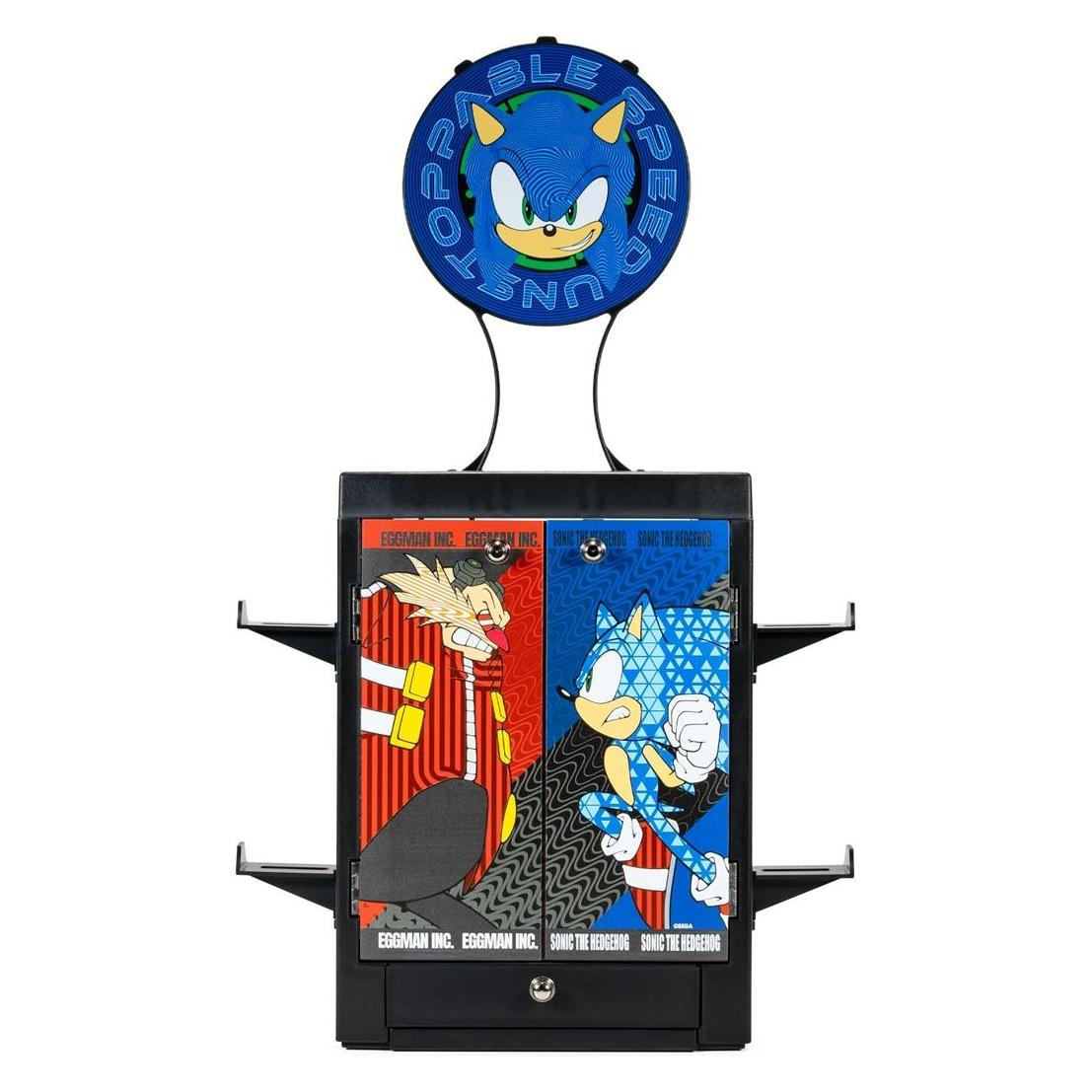 Rubber Road Gaming Locker - Sonic (PS4, PS5, Xbox Series X) (5056280432593)