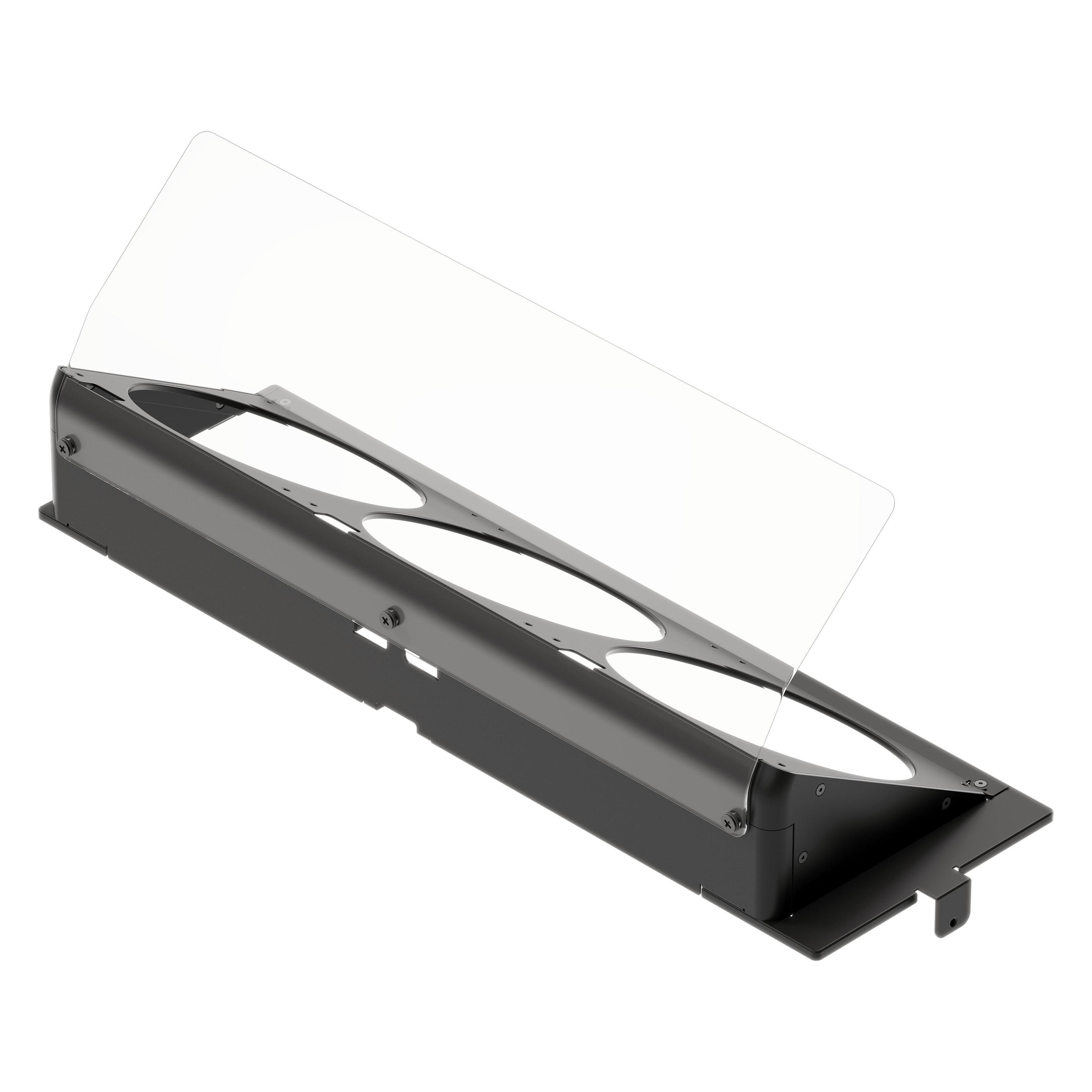 Havn HS 420 Angled Bottom Fan Bracket - schwarz (HVN-AS-HS420-08-VAB)