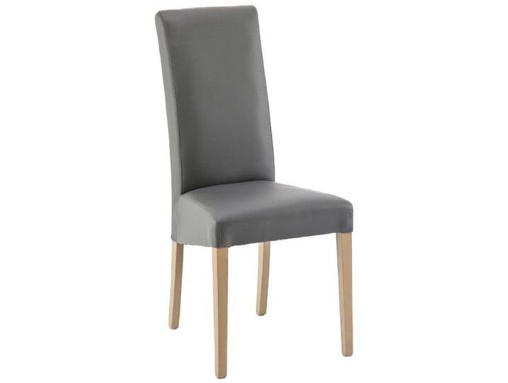 Stuhl BOSTON Synthetisches Leder anthrazit