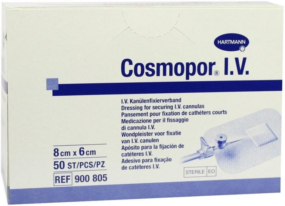 Cosmopor intravenös Kanülenfixierverband 50stk