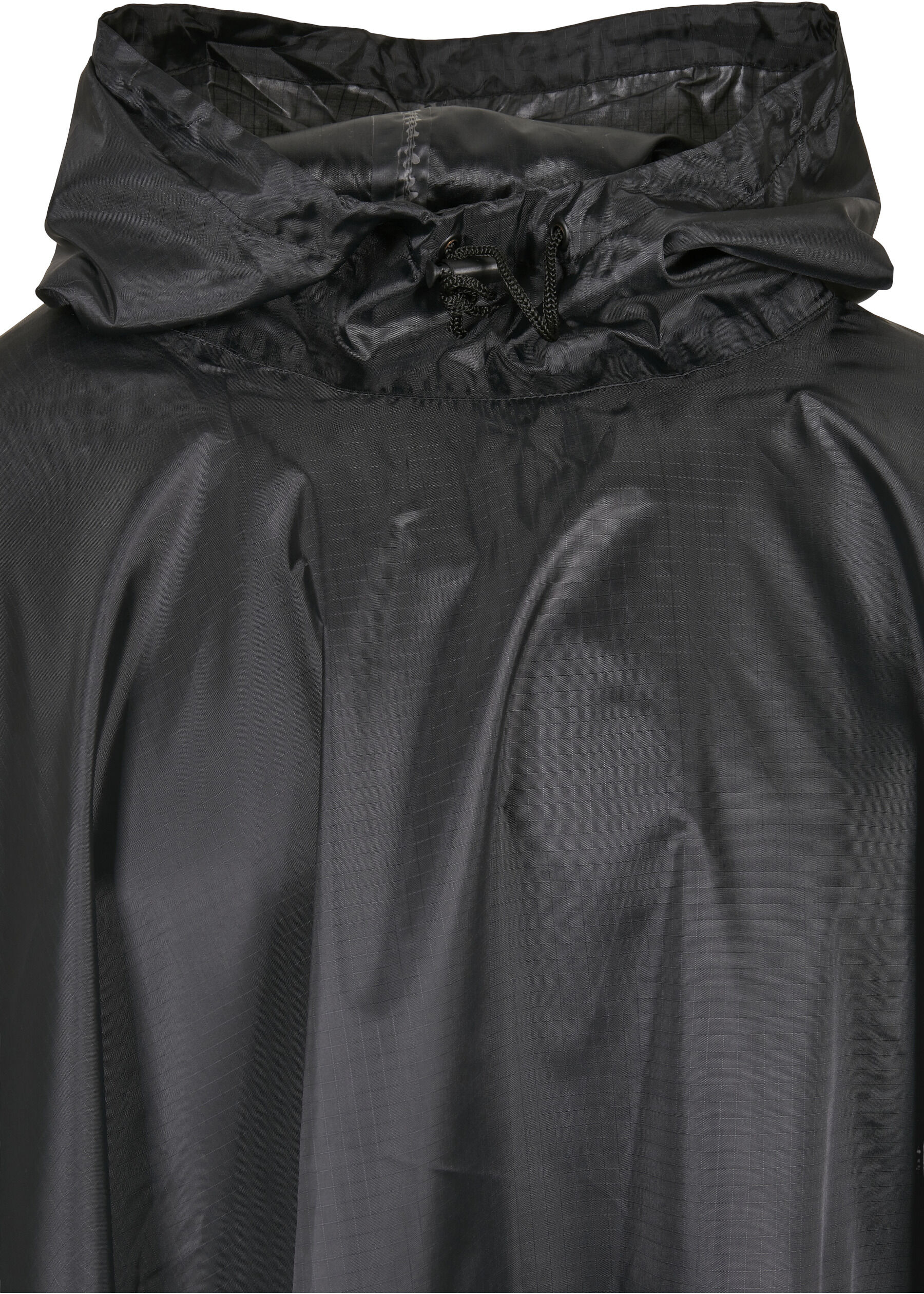 Outdoorjacke BRANDIT "Brandit Herren Ripstop Poncho", Herren, Gr. onesize, schwarz, 100% Polyester, unifarben, normal, ohne Ausschnitt, Jacken Outdoorjacke