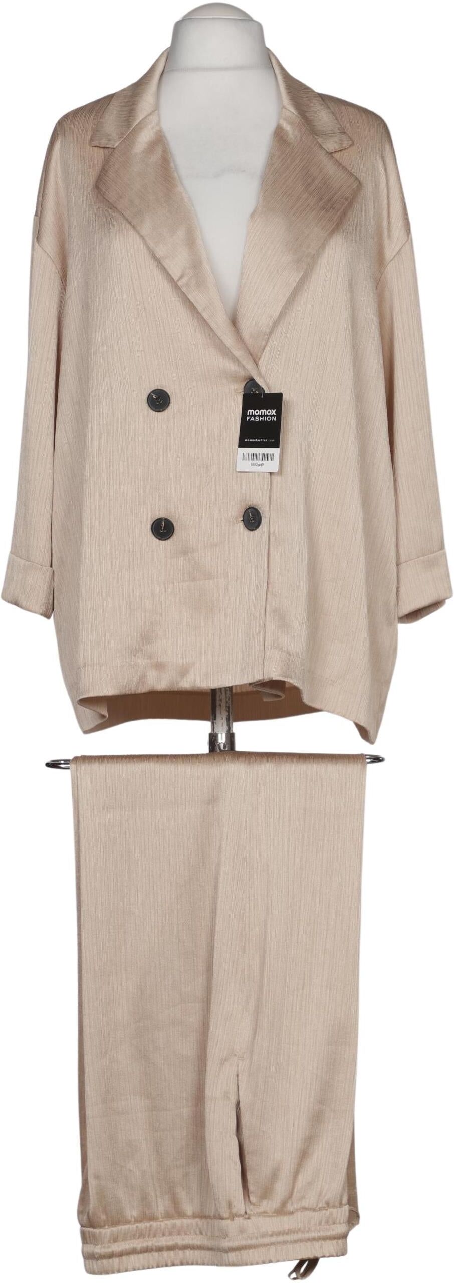 Zara Damen Anzug oder Kombination, Beige, Gr. L, Synthetik - Second Hand