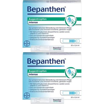 Bepanthen Augentropfen Intense EDO 2x 2x20x0,4 ml