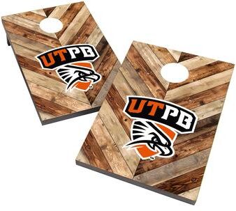 Skip's Garage Texas Permian Basin Falcons 2x4 Cornhole Bag Toss Game