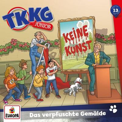 TKKG Junior - Folge 13: Das verpfuschte Gemälde - Stefan Wolf,Martin Hofstetter, Audio, 4064066664251