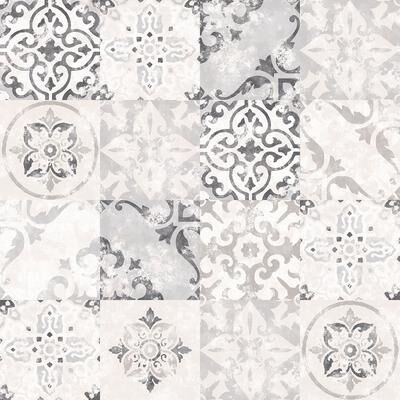 Galerie Wallcoverings Kitchen Recipes Mosaic Tile Vinyl on Non-woven Matte Wallpaper Roll