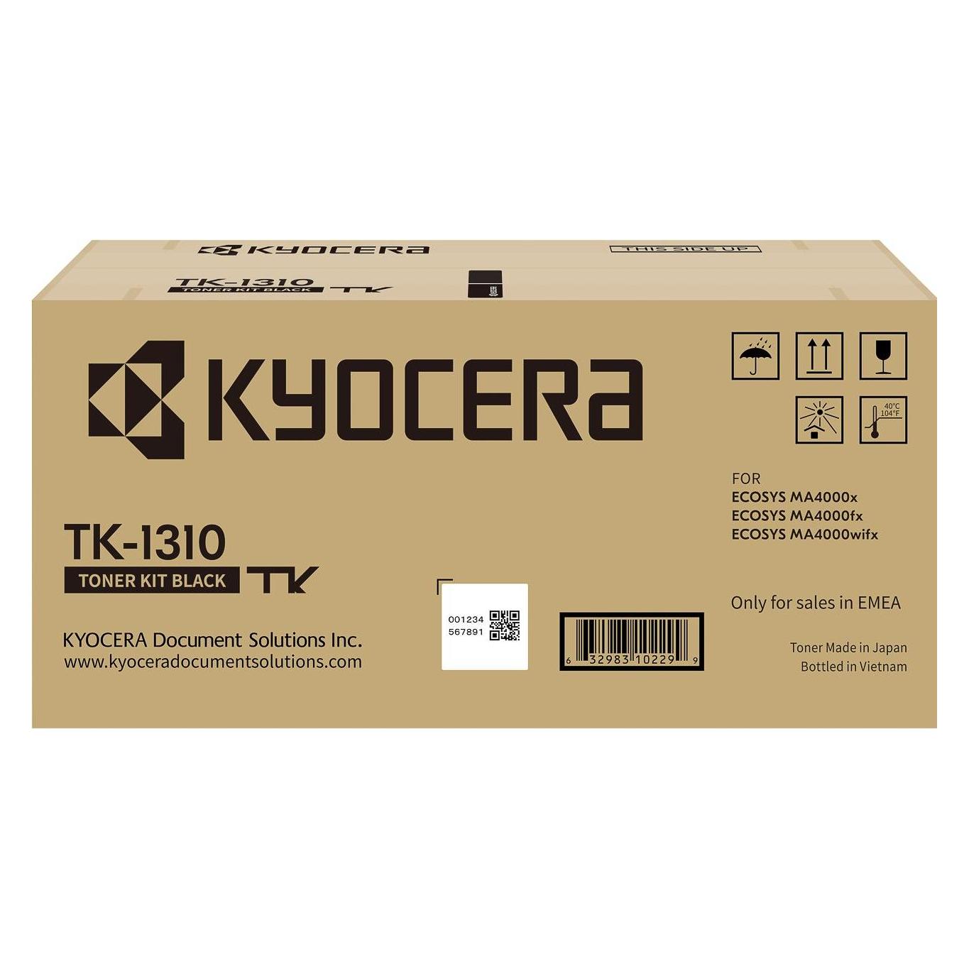 Kyocera 1T0C140NL1 TK1310 Ecosys Toner (BK) (1T0C140NL1)