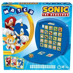 Top Trumps Match Sonic the Hedgehog Board Game, match 5 Tails, Knuckles, Shadow, Doctor Eggman in a (2 Spieler)