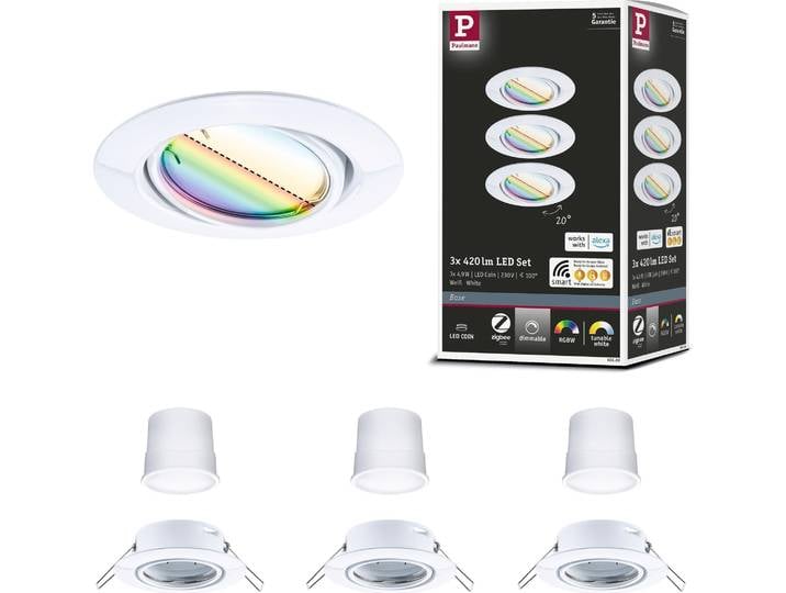Paulmann LED encastré Base Set de base orientable