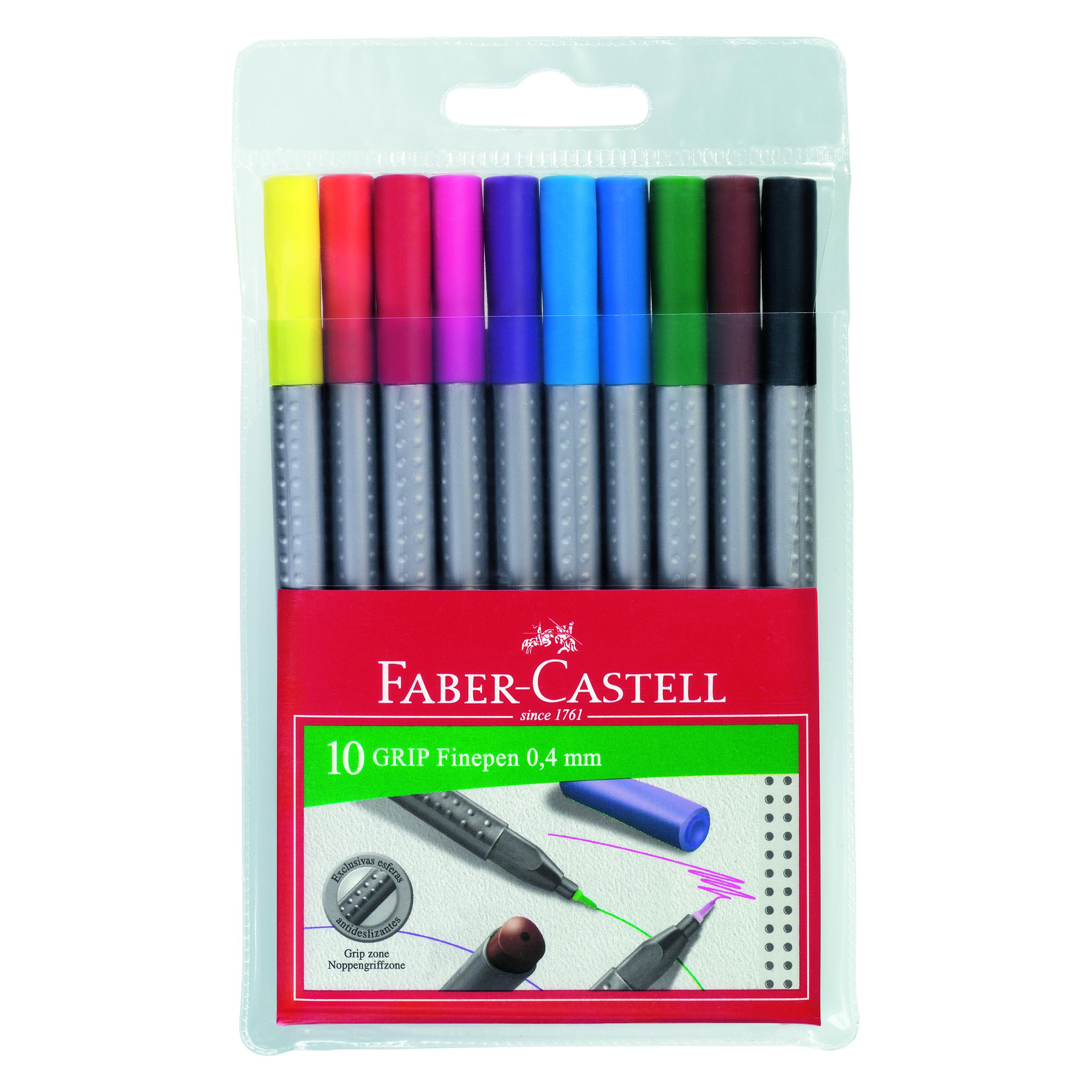 Faber-Castell Grip Finepen (10x) (151610)