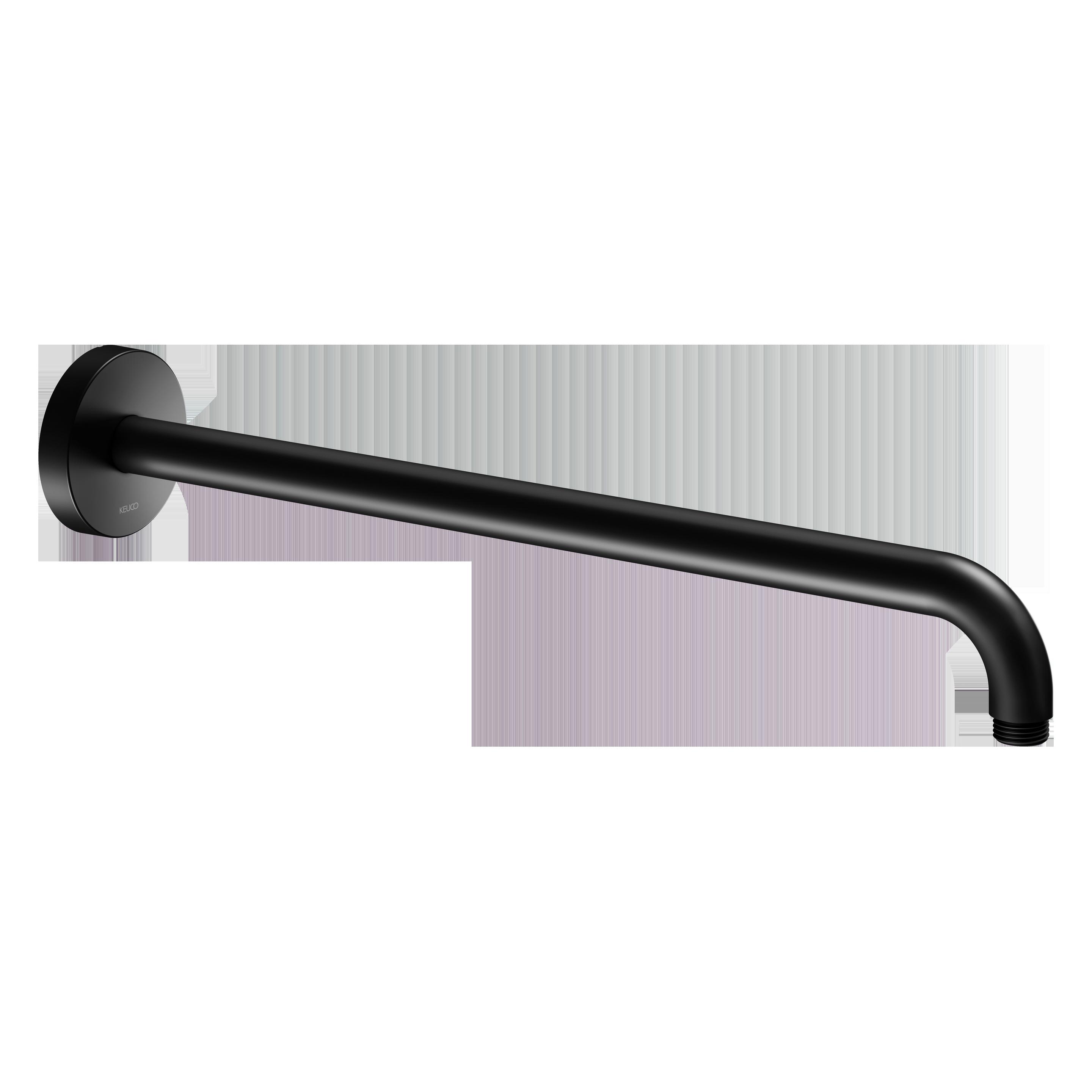 Keuco Brausearm ELEGANCE Ros rund Ausldg 450mm sw ma (51688370400)