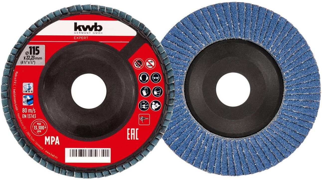 Disco lamellare smerigliatrice Kwb 795642 EXPERT