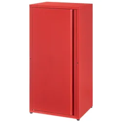Helloshop26 - Roter Stahl-Metallschrank/Regaleinheit 88 x 40 x 35 cm