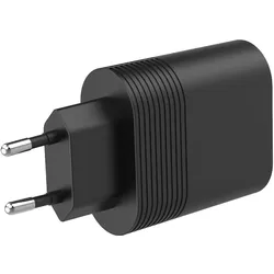 Bigben Basecs2usbacpdb (32 W, 1 Port), USB Ladegerät, Schwarz
