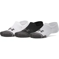 3er Pack UNDER ARMOUR Performance Tech Ultra No-Show Socken 011 - mod gray/white/jet gray L (42-47.5)