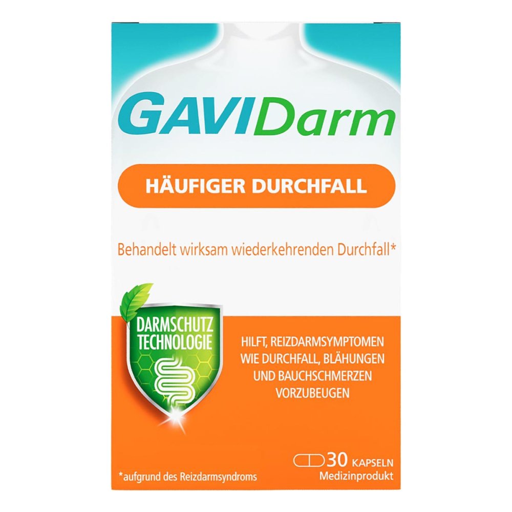 Reckitt Benckiser Deutschland GmbH Gavidarm Häufiger Durchfall Kapseln 19638099