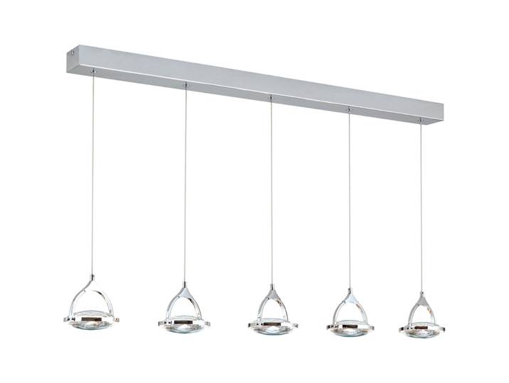Pendellampe Moon chrom Stahl B 12 cm - Lichtfarbe: Warmweiss