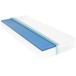 vidaXL Matratze 80 x 200 cm Viskoelastischer Memory-Schaum 18 cm