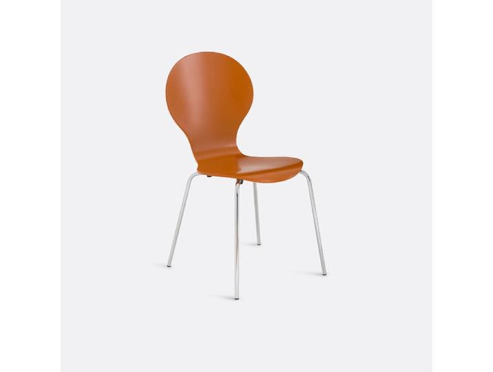 LA REDOUTE Chaise empilable, Lenon Orange Brique,Ocre