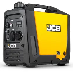 JCB Stromerzeuger 3400W Benzin Inverter 4-Takt 2x 230V E-Start 5 L Tank IG3500E