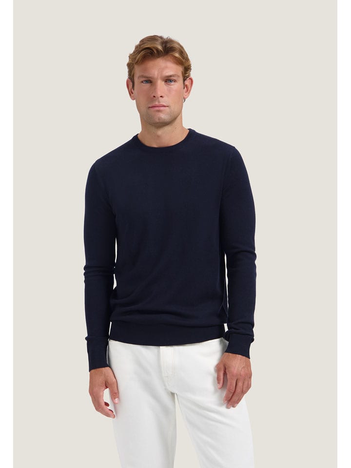 DSTREZZED Wollpullover in Dunkelblau - XXL