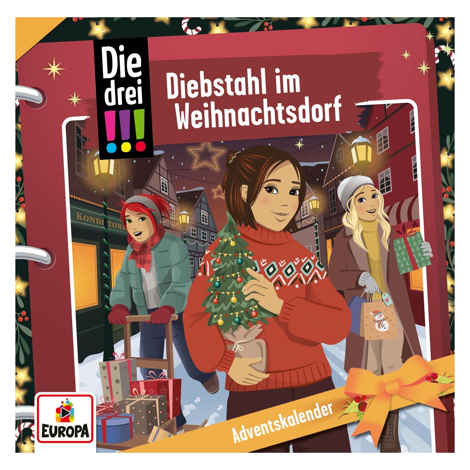 Europa Die drei!!! - Diebstahl im Weihnachtsdorf (Deutsch) (65704462)