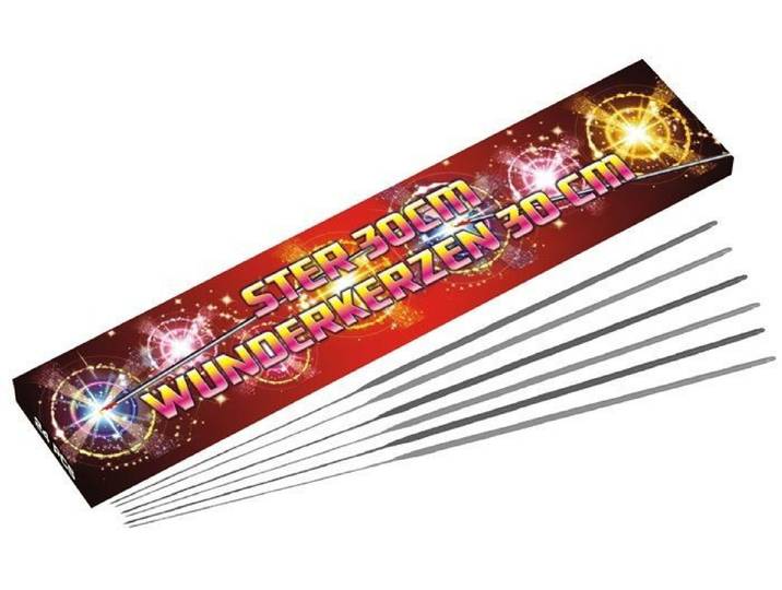 24 Sterren 30cm - Set van 24 stuks