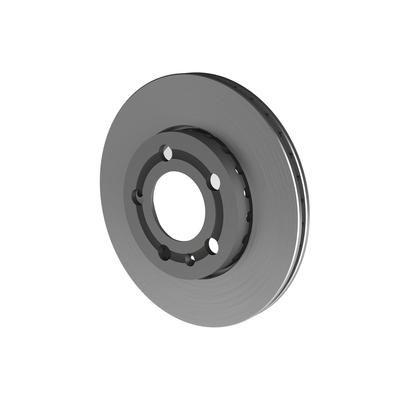 TOPRAN Bremsscheibe 109522 Vorderachse belüftet 239mm 18mm für VW