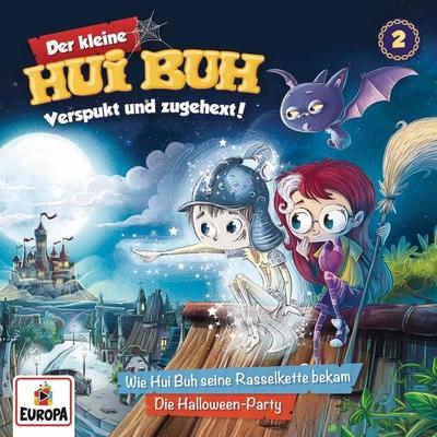 Der kleine Hui Buh (2): Wie Hui Buh seine Rasselkette bekam / Die Halloween-Party - Ulrike Rogler,Simone Veenstra, Audio, 4064066614263