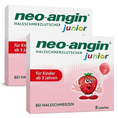 Neo-Angin junior Halsschmerzlutscher Doppelpack 2x8 St Sonstige