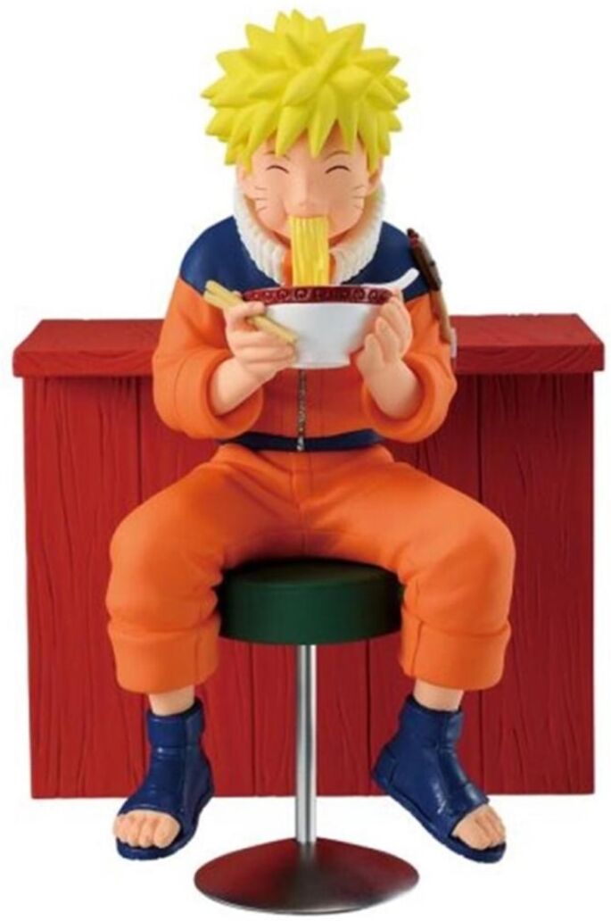 Banpresto Figura 10 cm Naruto en ramen Naruto.