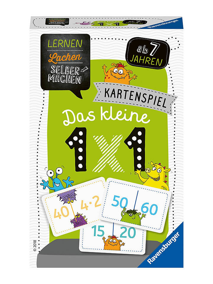 Ravensburger Kartenspiel "Das kleine 1 x 1" - ab 7 Jahren - onesize